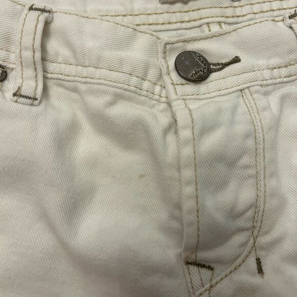 Free People White Booty Shorts size 26 - Picture 3 of 4